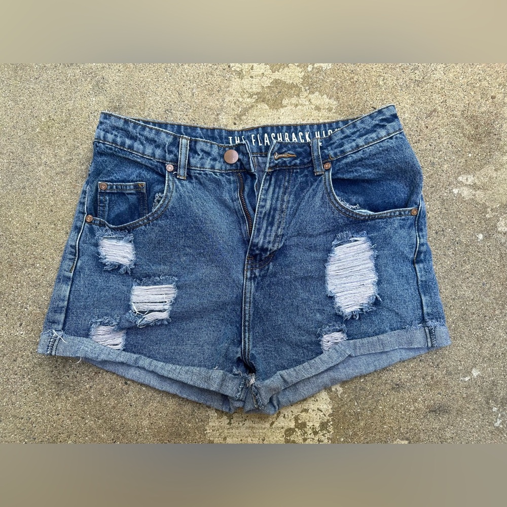 Women’s Denim High Rise Shorts